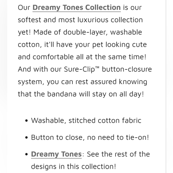 NEW Scarf+Tail Friendly-feline Dreamy Tones Scarf w/Snap Closure - Picture 6 of 6